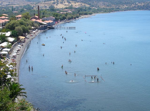 Molyvos beach, Lesvos