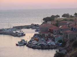 Harbor of Molyvos, Lesvos