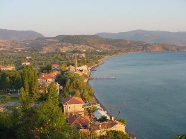 Beach of Molyvos, Lesvos