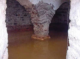 Ancient mineral baths in Thermi, Lesvos
